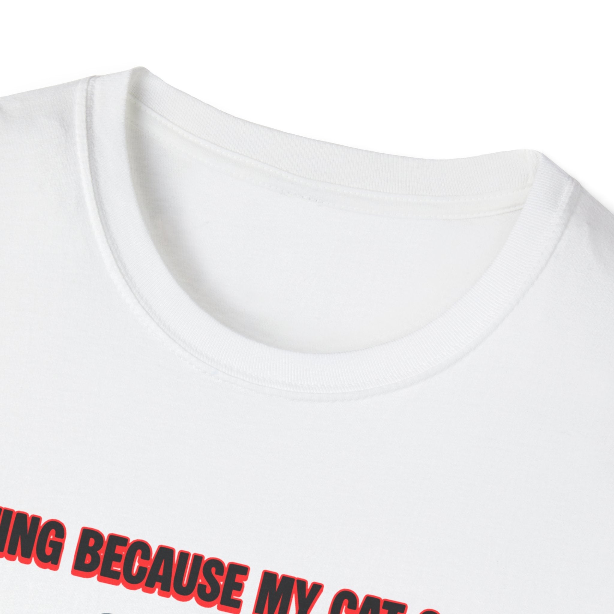 Funny Cat Gym T-Shirt — "Gym Humor"